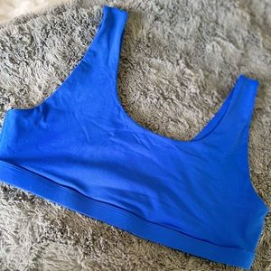 Fabletics Lola Low Impact Sports Bra size XXL in Classic Blue